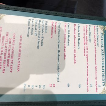 COCO Nails - Have the prices set out so no surprise charges - Nail Salons Near Me - Indianapolis, Indiana
