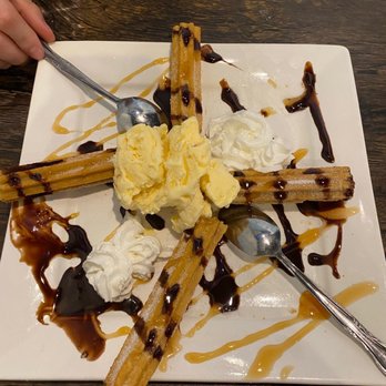 LC Taco Bar - Churros with ice cream - Mexican Near Me - Jasper, Georgia