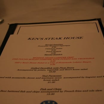 Ken's Steakhouse - Monday Specials - Steakhouses Near Me - Framingham, Massachusetts Ken's Steakhouse - Monday Specials - Steakhouses Near Me - Framingham, Massachusetts