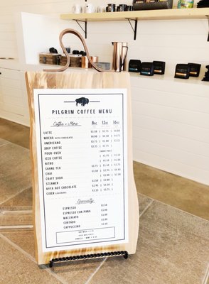 Menu photo 7 Pilgrim Coffee Company Overland Park, KS