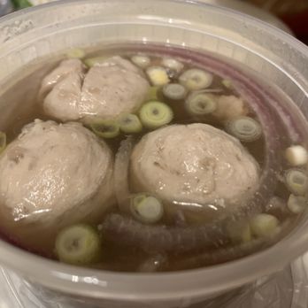 Pho Hoa Grill - Meat combo pho - beef balls and soup are so delicious! - Vietnamese Near Me - Bangor, Maine