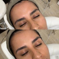 The Brow Fixx | Waxing. Threading. Lamination. Lash Lift. - Before & After Eyebrow Threading at The Brow Fixx.