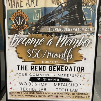 The Generator - Pretty cool resource for our community - Cultural Center Near Me - Sparks, Nevada The Generator - Pretty cool resource for our community - Cultural Center Near Me - Sparks, Nevada