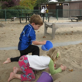 Holbrook - Palmer Park - restrooms in background were locked when we were there - Parks Near Me - Atherton, California