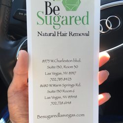 Be Sugared - Business info from pamphlet.