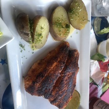 The Fish House - Sesame Salmon - Seafood Near Me - Miami, Florida