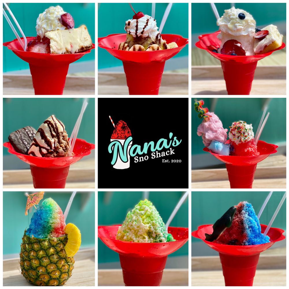 NANA’S SNO SHACK Updated May 2024 14620 W University Ave, Hammond