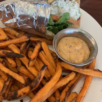 Foodies - Crunchy dill chicken salad wrap - Cafes Near Me - Omaha, Nebraska