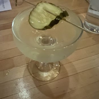 Northside Yacht Club - Gin pickle-tini - Gastropubs Near Me - Cincinnati, Ohio