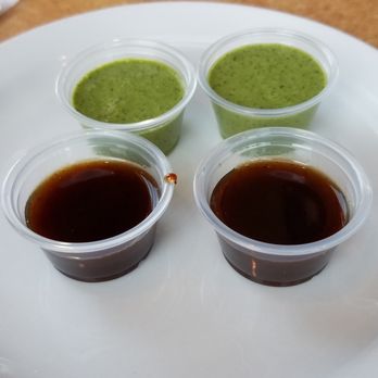 Chaat Cafe - Dublin - Tamarind Dipping Sauce (Front), I forgot what the great sauce was. - Indian Near Me - Dublin, California Chaat Cafe - Dublin - Tamarind Dipping Sauce (Front), I forgot what the great sauce was. - Indian Near Me - Dublin, California