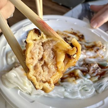 Joe's Steam Rice Roll - Spicy wonton in chili oil 3/2025 - Cantonese Near Me - New York, New York Joe's Steam Rice Roll - Spicy wonton in chili oil 3/2025 - Cantonese Near Me - New York, New York
