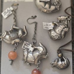 Silver amulets