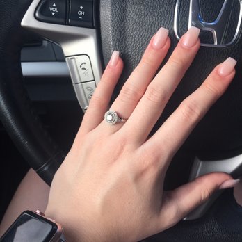 Serenity Nails Spa Salon - Acrylic with gel by Sophia - Nail Salons Near Me - Ashburn, Virginia