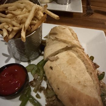 Barnwood Tavern - Philly Cheesesteak Sandwich - New American Near Me - Danbury, Connecticut Barnwood Tavern - Philly Cheesesteak Sandwich - New American Near Me - Danbury, Connecticut