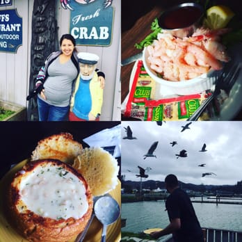 Griff's On the Bay - Our meal rolled up in one picture! Tasty and fun! - Seafood Near Me - Winchester Bay, Oregon Griff's On the Bay - Our meal rolled up in one picture! Tasty and fun! - Seafood Near Me - Winchester Bay, Oregon