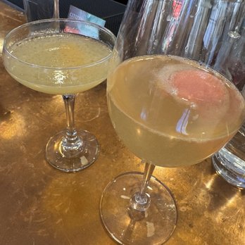 Beginner's Luck - Sorbet mimosa on right - Coffee & Tea Near Me - Scottsdale, Arizona