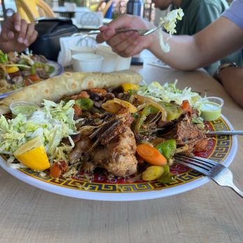Jubba - Sports Plate with the choice of goat and beef - African Near Me - San Jose, California Jubba - Sports Plate with the choice of goat and beef - African Near Me - San Jose, California