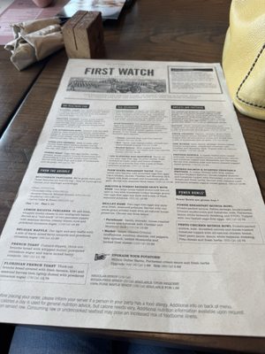 Menu photo 2 First Watch Delray Beach, FL