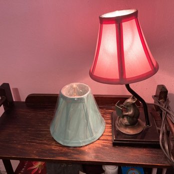 Just Shades - Two lampshades I bought in pink & turquoise - Home Decor Near Me - New York, New York Just Shades - Two lampshades I bought in pink & turquoise - Home Decor Near Me - New York, New York