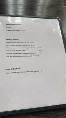 Menu photo 4 Monkey 68 Roswell, GA