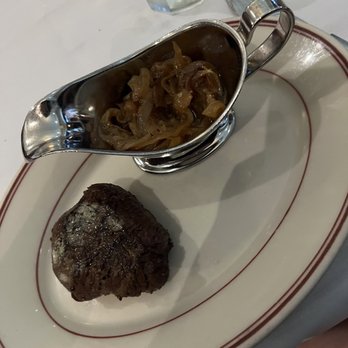 The St. Paul Grill - 6 oz Filet Mignon with caramelised onions - American Near Me - Saint Paul, Minnesota The St. Paul Grill - 6 oz Filet Mignon with caramelised onions - American Near Me - Saint Paul, Minnesota