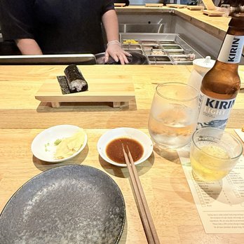 OMAKAI hand roll bar - Set up and blue crab hand roll. 12/2024 - Sushi Bars Near Me - Miami, Florida OMAKAI hand roll bar - Set up and blue crab hand roll. 12/2024 - Sushi Bars Near Me - Miami, Florida