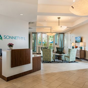 Sonnet Hill Senior Living - At the bistro, Kerouac's Corner" you can pick up a snack or wait for your guests. - Assisted Living Facilities Near Me - San Jose, California Sonnet Hill Senior Living - At the bistro, Kerouac's Corner" you can pick up a snack or wait for your guests. - Assisted Living Facilities Near Me - San Jose, California