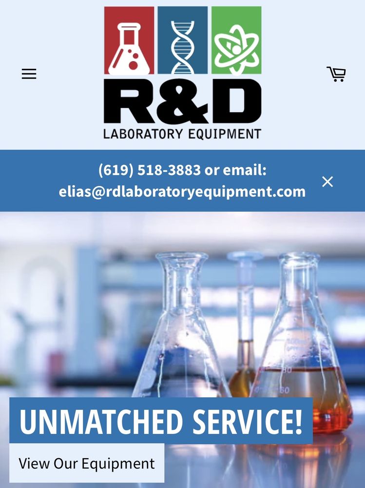 R&D LABORATORY EQUIPMENT Updated September 2024 1222 N Magnolia Ave