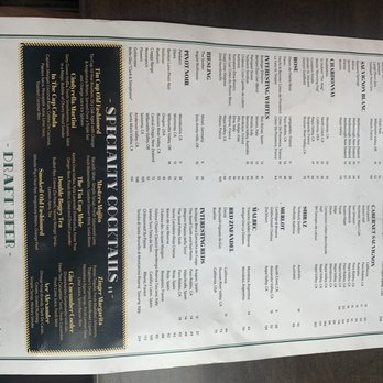 Tin Cup Grill - Menu - Cocktail Bars Near Me - Cumming, Georgia