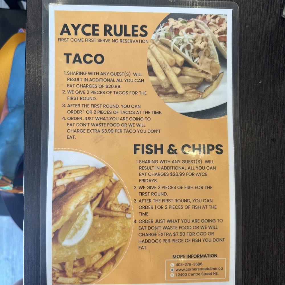 Corner Street - AYCE rules - Breakfast & Brunch Near Me - Calgary, Alberta Corner Street - AYCE rules - Breakfast & Brunch Near Me - Calgary, Alberta