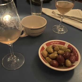 Cafe Triste - Complimentary olives - Wine Bars Near Me - Los Angeles, California