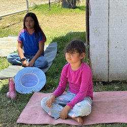 Imperial Equestrian Center - Yoga in the shade