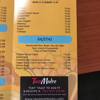 Taco Madre - Mexican Near Me - Naperville, Illinois