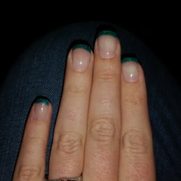 Here are my awesome nails from Marie, pictures of the hair to follow, cannot wait for my hair color in a few weeks!