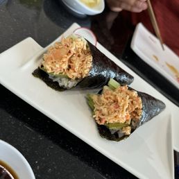 Baked Crab Hand Roll