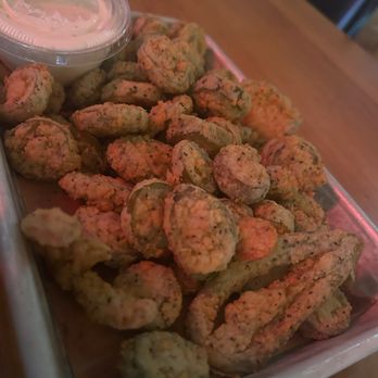 Fox Bros. Bar-B-Q - Fried pickles - Barbeque Near Me - Atlanta, Georgia Fox Bros. Bar-B-Q - Fried pickles - Barbeque Near Me - Atlanta, Georgia