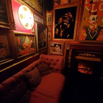 Funhouse Lounge - Clown art/seating - Performing Arts Near Me - Portland, Oregon Funhouse Lounge - Clown art/seating - Performing Arts Near Me - Portland, Oregon