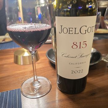 Deep Cut - A bottle of wine from the wine list - Steakhouses Near Me - Mettler, California