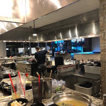 Yoshi Shabu Shabu - Community Bar seating - like your own Hibachi. - Japanese Near Me - Richardson, Texas Yoshi Shabu Shabu - Community Bar seating - like your own Hibachi. - Japanese Near Me - Richardson, Texas
