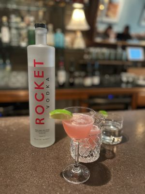 Photo of Flea Street - Menlo Park, CA, US. Rocket Vodka