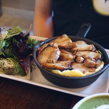 Alchemy Coffee - Open faced omelette with tender pork belly ~ - Coffee & Tea Near Me - Markham, Ontario Alchemy Coffee - Open faced omelette with tender pork belly ~ - Coffee & Tea Near Me - Markham, Ontario