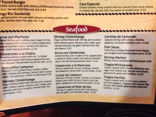 Menu photo 1 El Dorado Wilmington, OH Menu photo 1 El Dorado Wilmington, OH