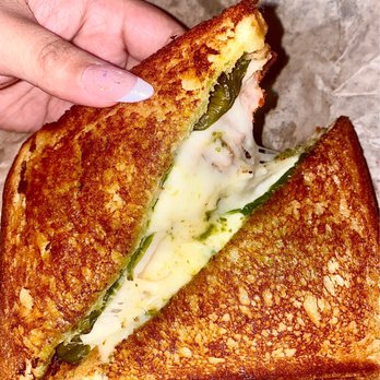 Honolulu Bistro - The Pesto Deluxe Gourmet Grilled Cheese Sandwich - Hawaiian Near Me - Honolulu, Hawaii