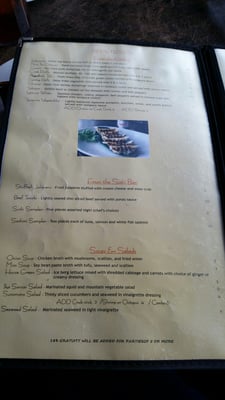 Menu photo 4 Atami Steak & Sushi College Station, TX