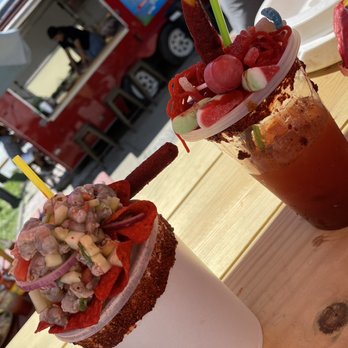 Mariscos archi - Preparado michilada con ceviche - Food Trucks Near Me - Columbus, Ohio Mariscos archi - Preparado michilada con ceviche - Food Trucks Near Me - Columbus, Ohio