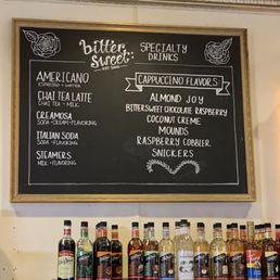 Coffee Drink menu