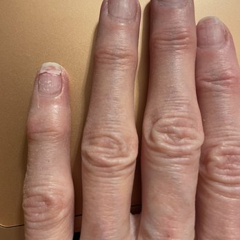 American Nail Salon - left hand - pinky finger - Nail Salons Near Me - West Chester, Pennsylvania American Nail Salon - left hand - pinky finger - Nail Salons Near Me - West Chester, Pennsylvania