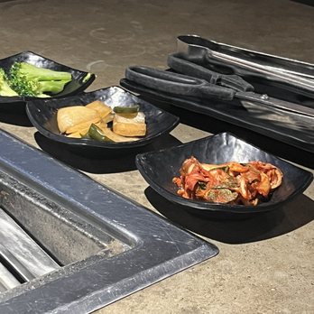 The QUI Korean BBQ & Bar - More sides as you are sat down! - Barbeque Near Me - Chantilly, Virginia