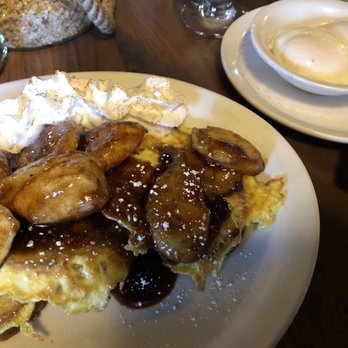 Rusty Pelican Cafe - Bananas Foster French Toast - Desserts Near Me - Mill Creek, Washington
