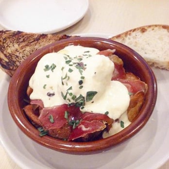 TAVERNA - Poached eggs with a face lift, these can totally come hang out with me any day - Italian Near Me - Jacksonville, Florida